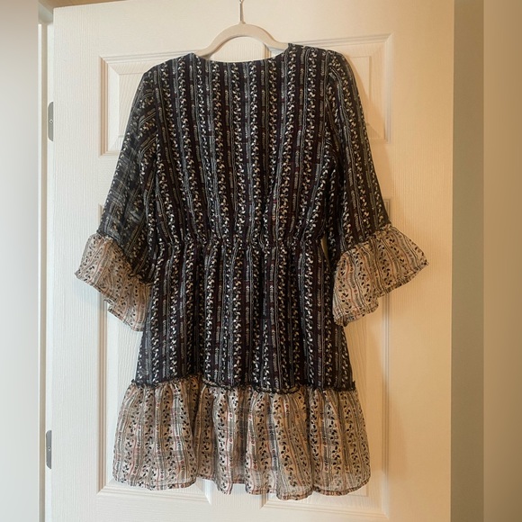 Francesca’s Collection- Quinn Surplice Mini Dress - Picture 5 of 8